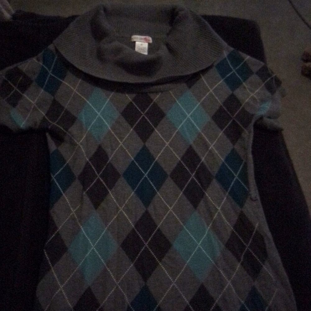 Ladies short sleeve Turtleneck
